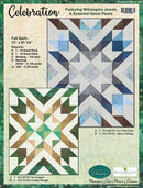 Celebration Pattern - Collection Floral Flutter 73" x 91 1/4" - Quilt Kit