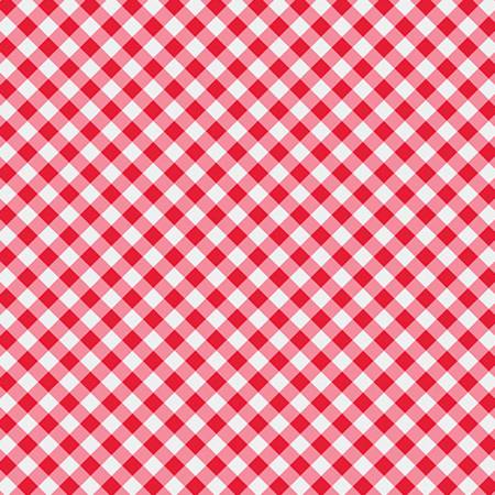 Quilting Cuddle - Cottage Rose Lane - Gingham - Candy Apple - Yardage