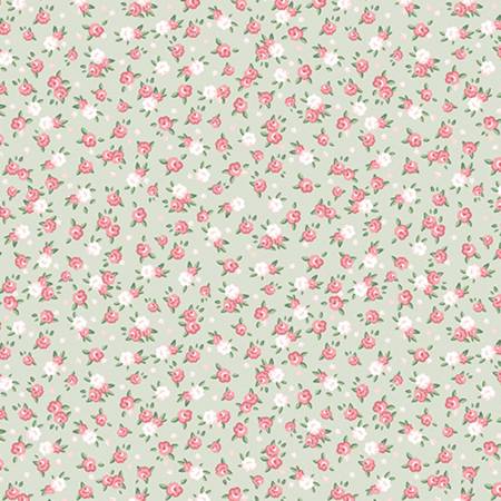 Quilting Cuddle  Cottage Rose Lane Meadow Yardage