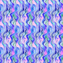 Quilting Cuddle Wandelust Wanderlust Rainbow Blue Yardage