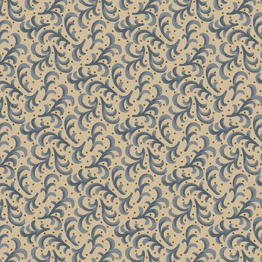 American Icons - Marcus - Hooray - Blue - Yardage
