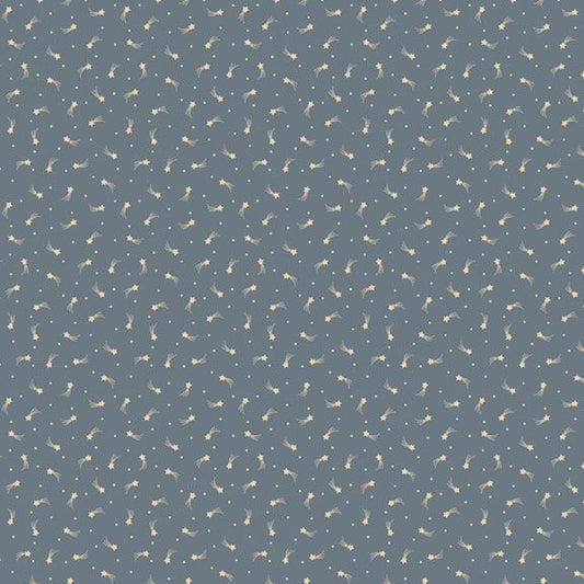American Icons - Marcus - Shooting Stars - Blue - Yardage