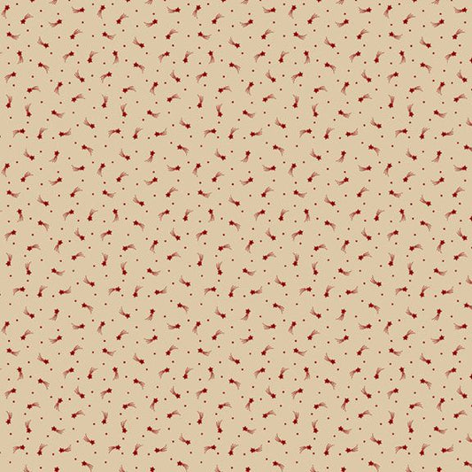 American Icons - Marcus - Shooting Stars - Red - Yardage