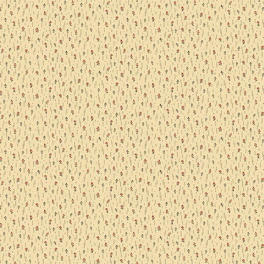 Cotton Thimble Miniatures Ditsy Line Cream Fabric