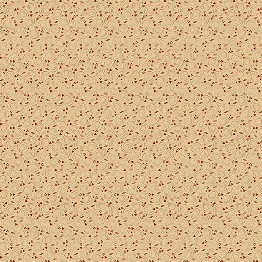 Cotton Thimble Miniatures Mini Geo Beige Fabric