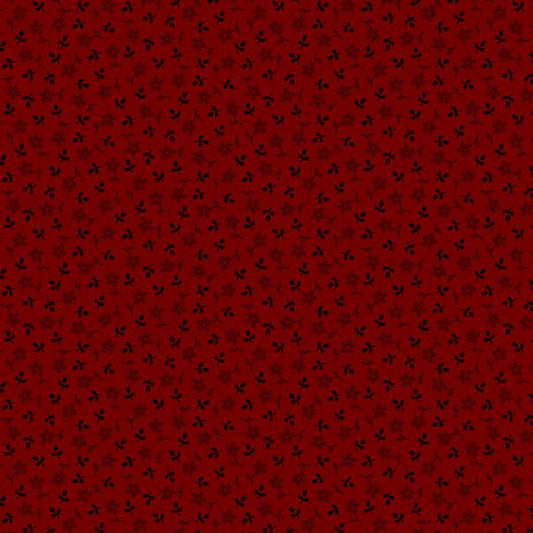 Cotton Thimble Miniatures Poises Red Fabric