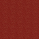 Cotton Thimble Miniatures Vines Red Fabric