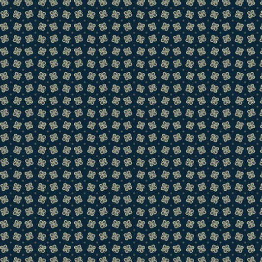 Cotton Thimble Miniatures Here and There Navy Fabric