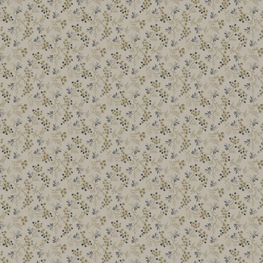 Stone Cottage Creeping Vine Gray Fabric