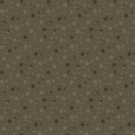 Stone Cottage Midnight Garden Taupe Fabric