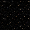 Prairie Dry Goods II Happy Wanderer Black Fabric