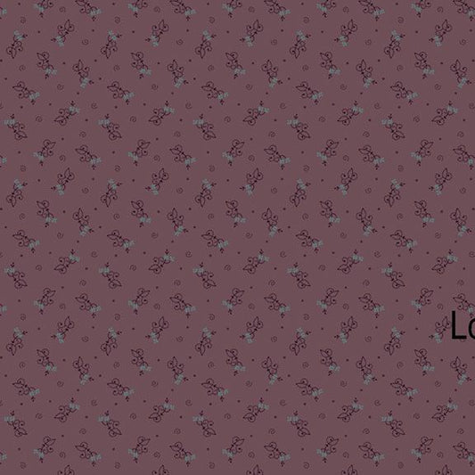 Prairie Dry Goods II Flower Whimsy Purple Fabric