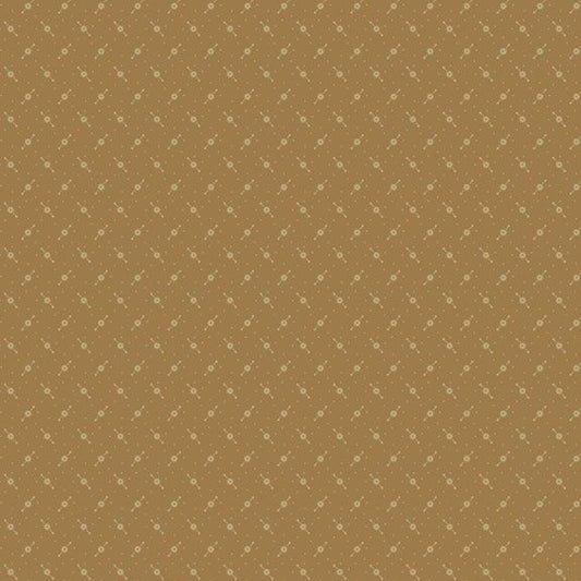 Prairie Dry Goods II Gears Beige Fabric