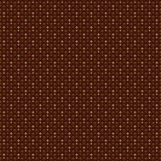 Prairie Dry Goods II Finial Brown Fabric