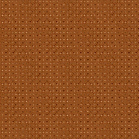 Prairie Dry Goods II Dot Grid Cheddar Fabric