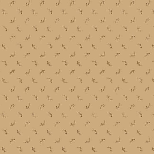 Old Village Greens - Plumes - Tan - Yardage