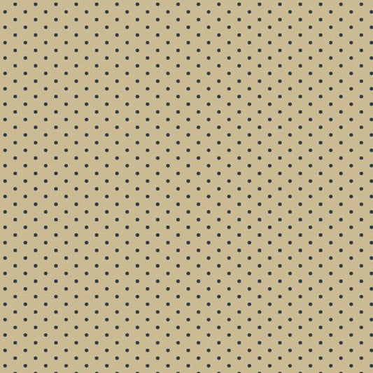 Old Village Greens - Radiant - Navy - Yardage