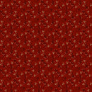 Pineberry Lane - Berries & Greens - Red - Yardage
