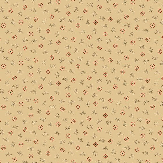 Pineberry Lane - Flakes - Cream - Yardage