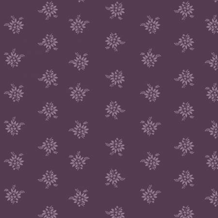 Needlework Necessities - Marcus - Pretty Posie - Purple - Yardage
