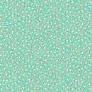 Aunt Grace Goes Scrappy Tulips Aqua Fabric