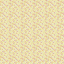 Aunt Grace Goes Scrappy Ditsy Yellow Fabric