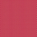 Aunt Grace Goes Scrappy Oval Dots Red Fabric