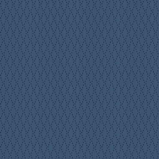 Middleboro Road Diamond Navy Fabric