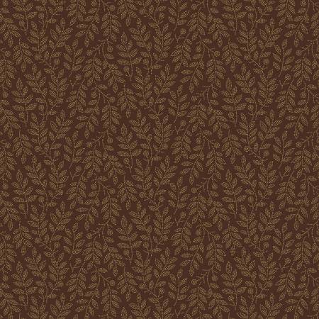 Treasured Past Brown Fabric