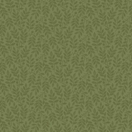 Treasured Past Green Fabric