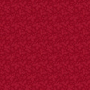 Peppermint & Pine - Holly - Crimson - Yardage
