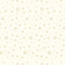 Peppermint & Pine - Snowflake - Cream - Yardage