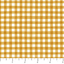 Humblebee Gingham Yellow Fabric