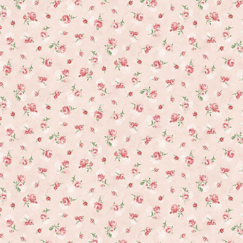 Jardin Digital Tossed Mini Roses Fabric