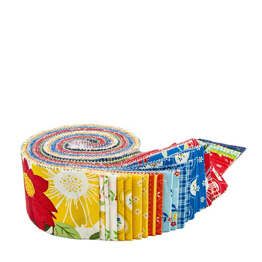 Summer's In Town 2 1/2" 40 pcs - Jelly Roll