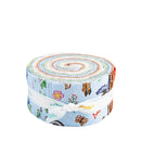 Colorful Critters - 2 1/2" Strips, 40 pcs - Jelly Roll