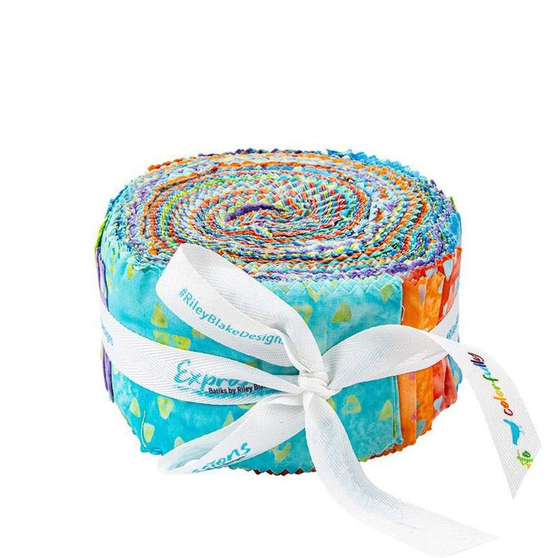 Expressions Batiks Express Yourself! Ombre Jelly Roll B