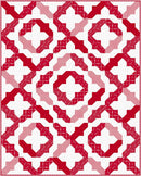 Redberry Dance Pattern - Collection Redberry Lane 64" x 80" - Quilt Kit