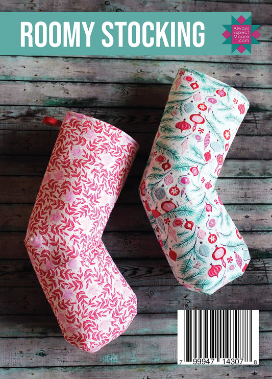 Roomy Stocking Postcard Pattern