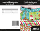 Ruffle Half Apron Quilt 9" x 12"