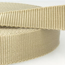 Poly Webbing 1" Beige - Yardage