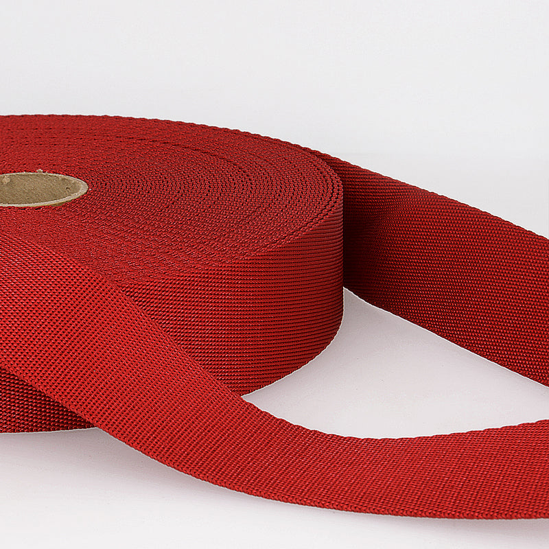 Poly Webbing 1 3/8" Red