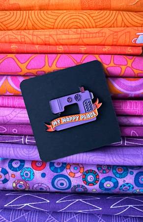 My Happy Place  - Enamel Pin - by Sassafrass Lane