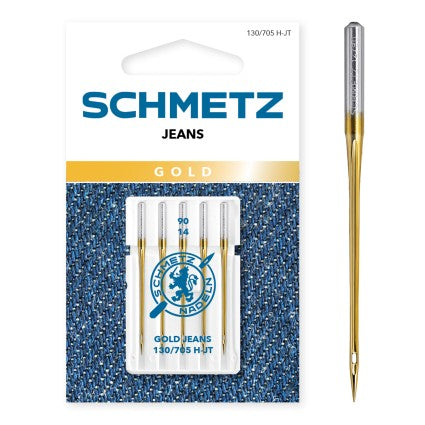 Schmetz 1860 Gold Jeans Machine Needles Size 90/14