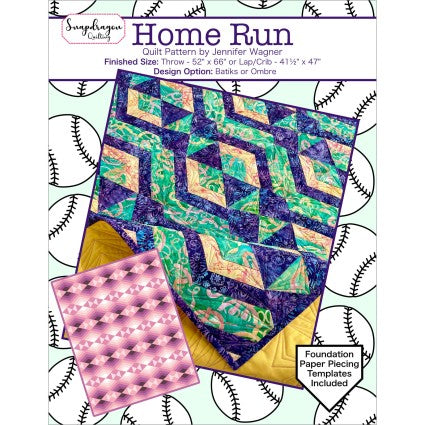 Home Run Quilt Pattern