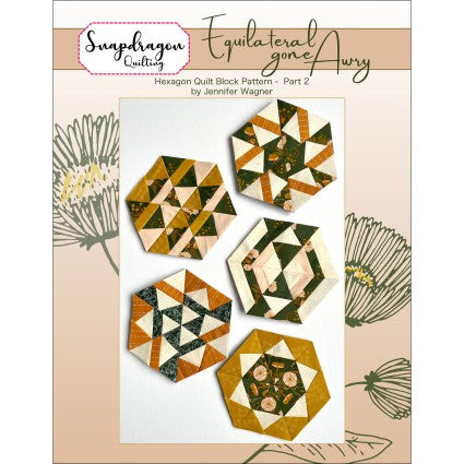 Equilateral Gone Awry Quilt Block Pattern