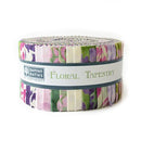 Floral Tapestry Batik - 2.5" Strips, 40 pcs - Jelly Roll