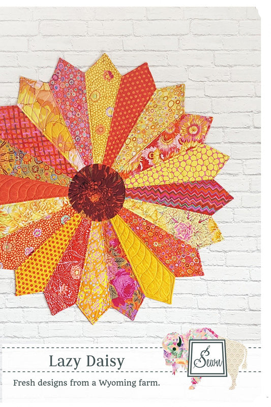 Lazy Daisy 42 inch Round Pattern