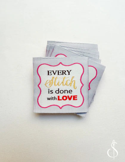 Minikim Labels - Every Stitch 2 Woven