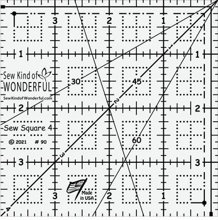 Sew Square 4 SKW90